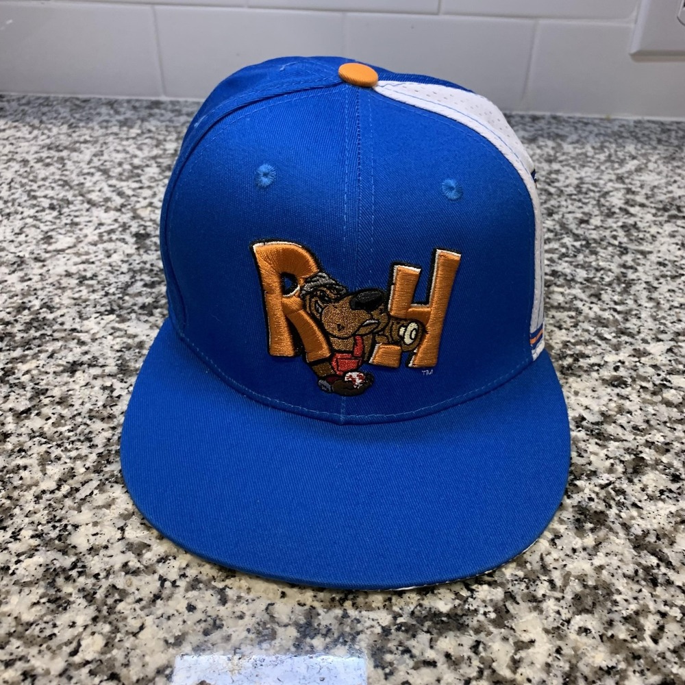 Midland RockHounds Hat Cap Strap Back Mens One Size Blue Baseball Melonwear